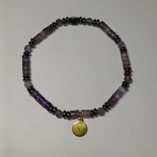 Amethist armband