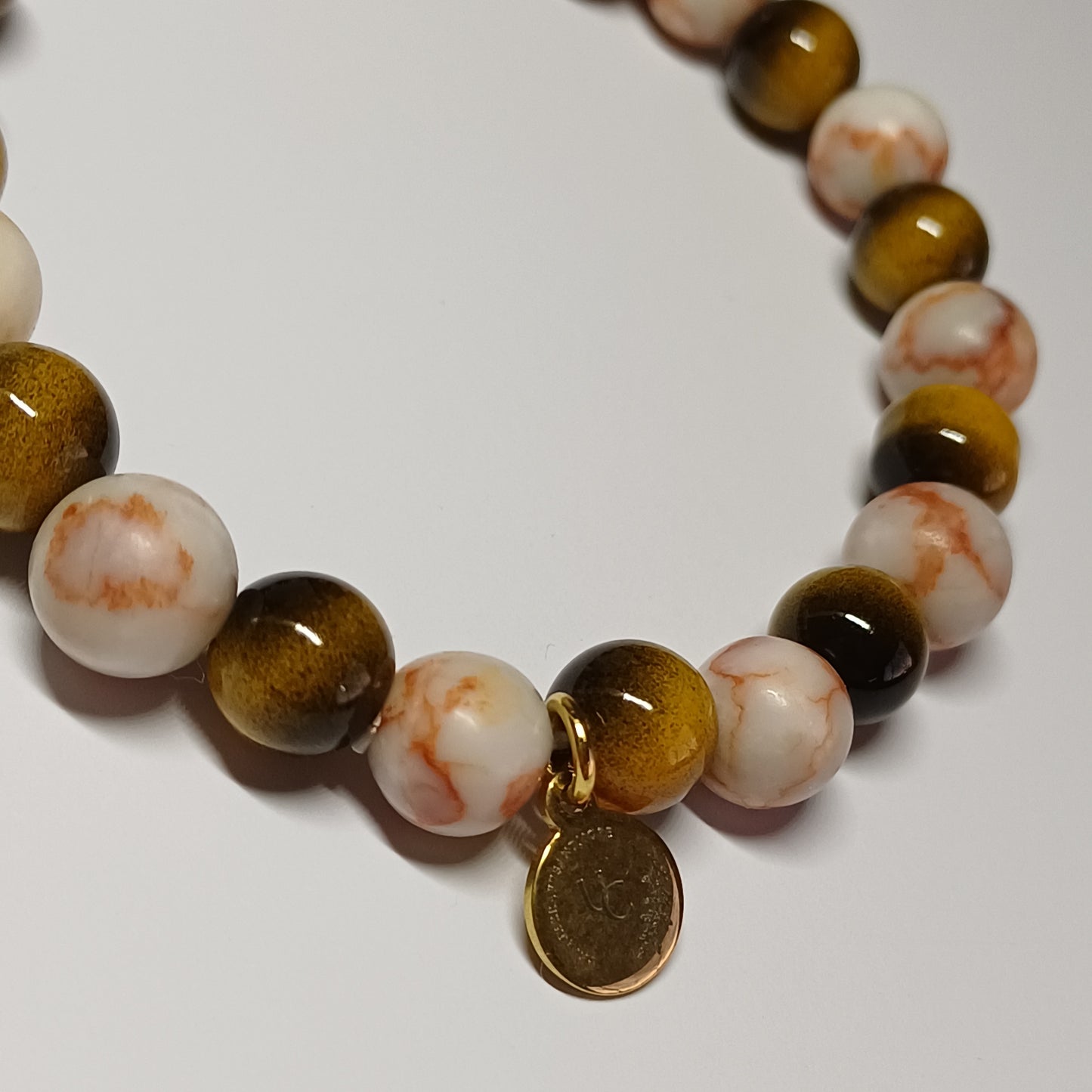 Tijgeroog steen armband 5