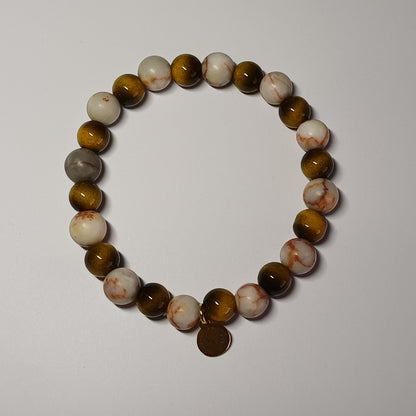 Tijgeroog steen armband 5