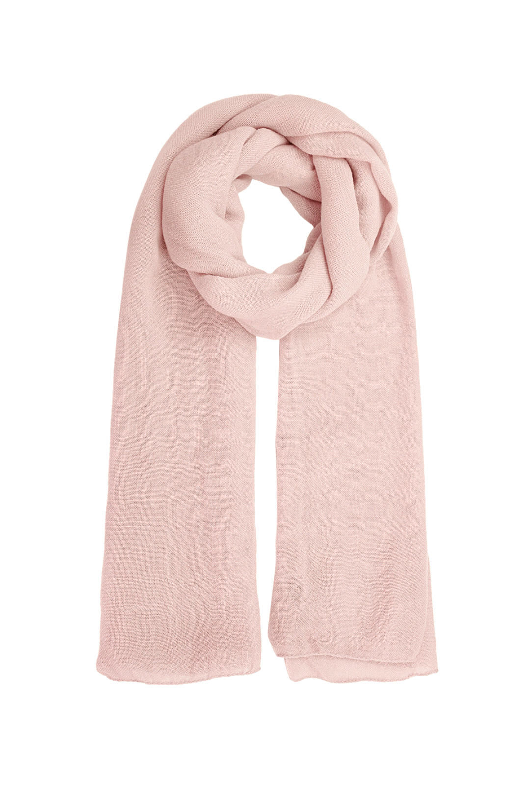 Sjaal pastel roze