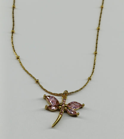 Libelle blush chain