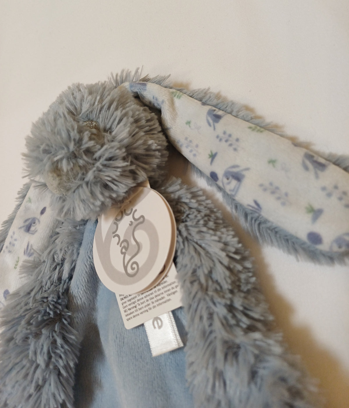 Happy horse tuteldoekje blue graphic rabbit richie