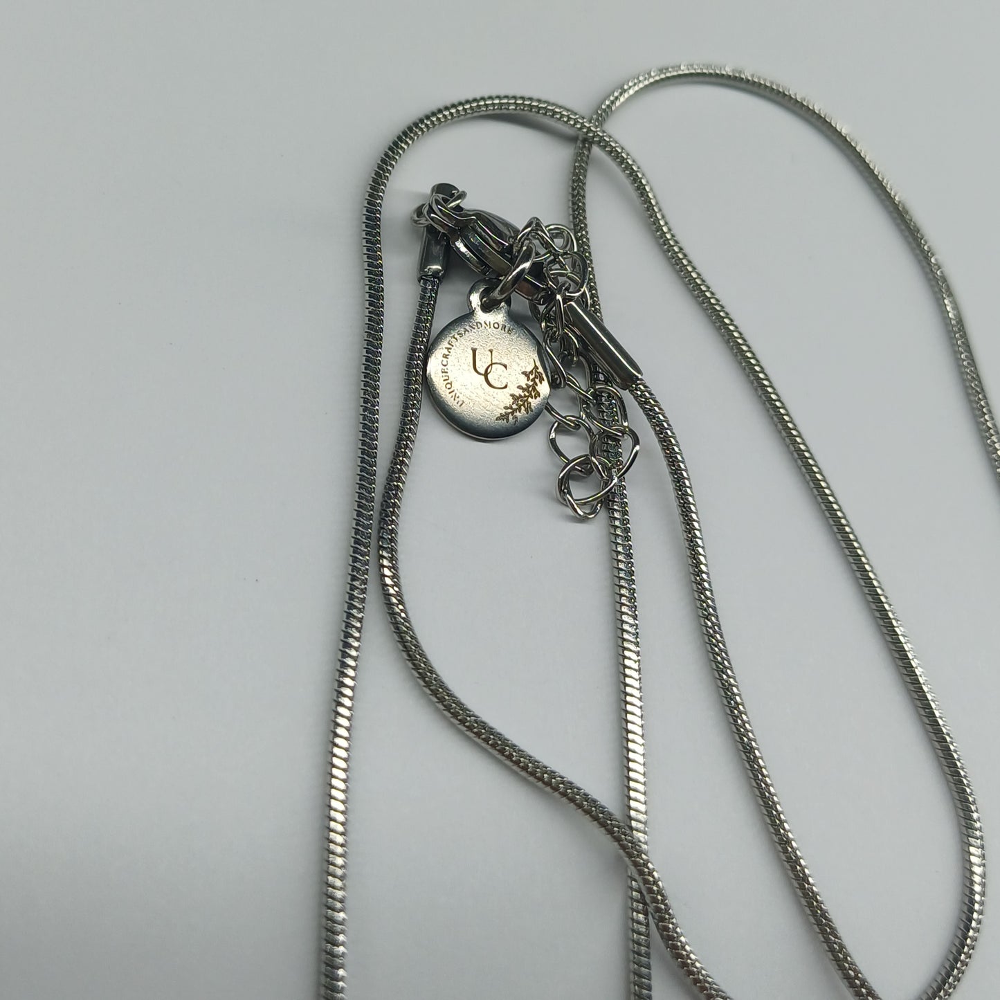 swirl chain silver