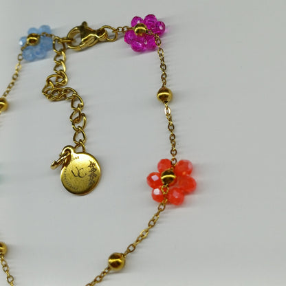 Happy flowers bracelet
