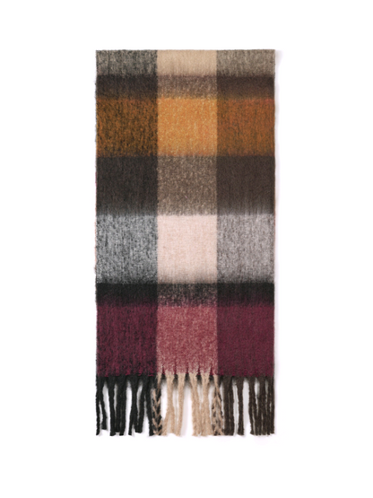 Autumn Check Scarf