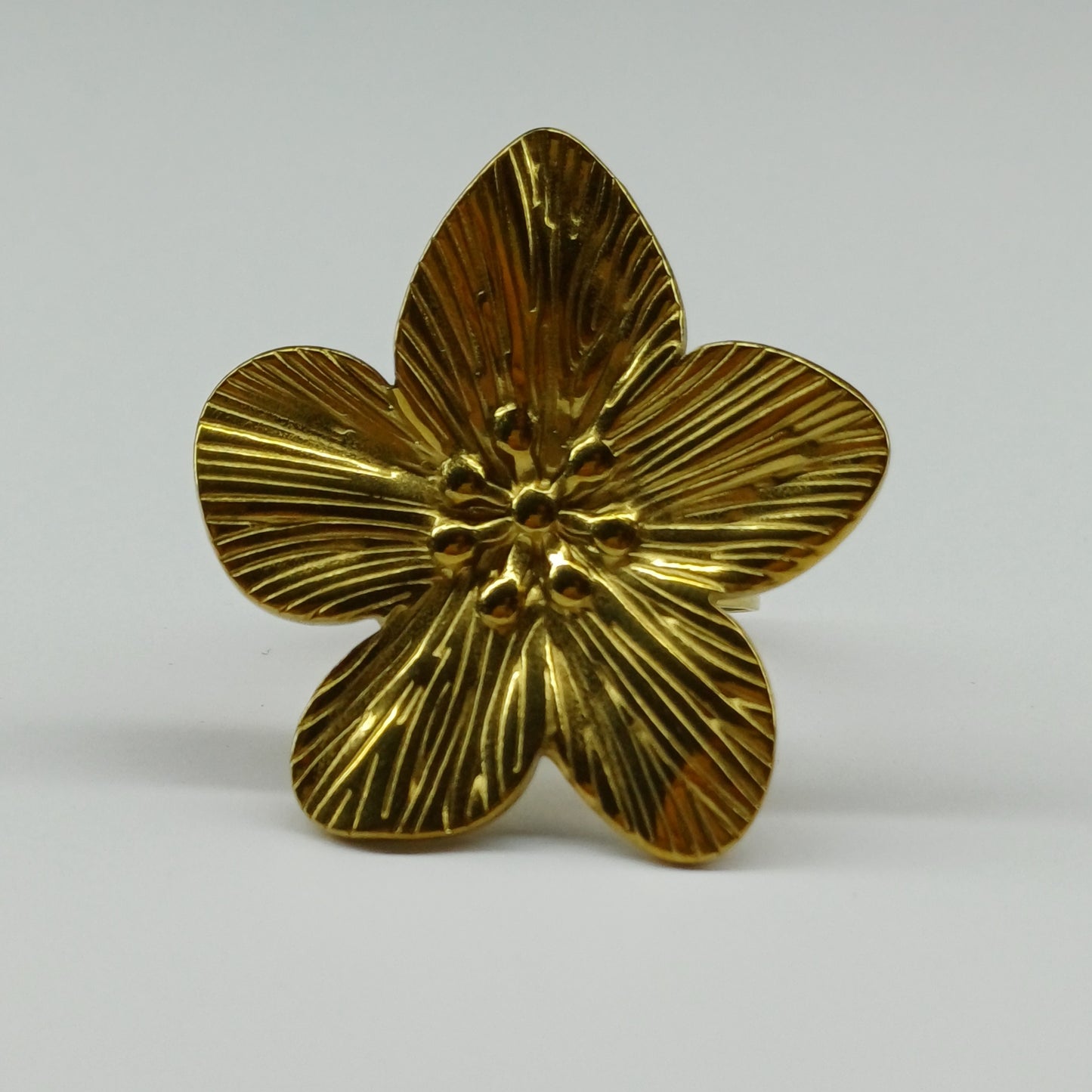 Blossom ring goud