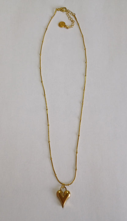 Fine heart chain