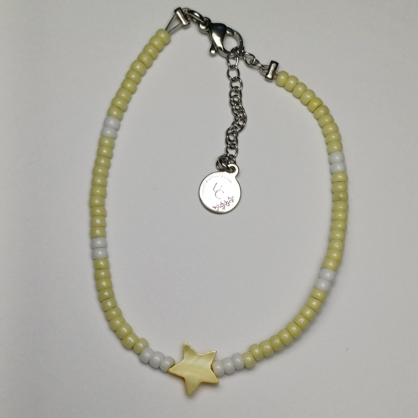 Yellow star bracelet