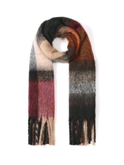Autumn Check Scarf