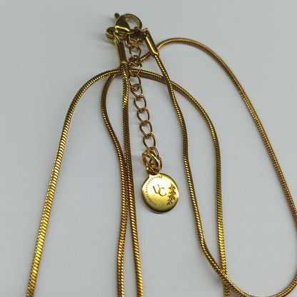 Sunny swirl chain gold