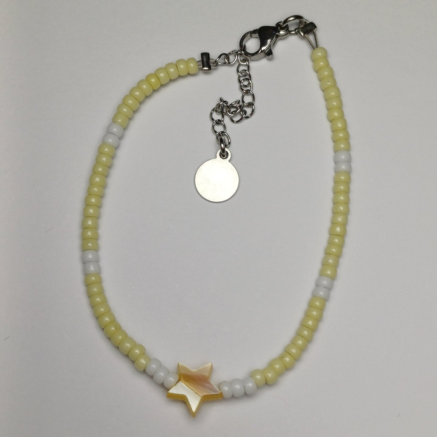 Yellow star bracelet