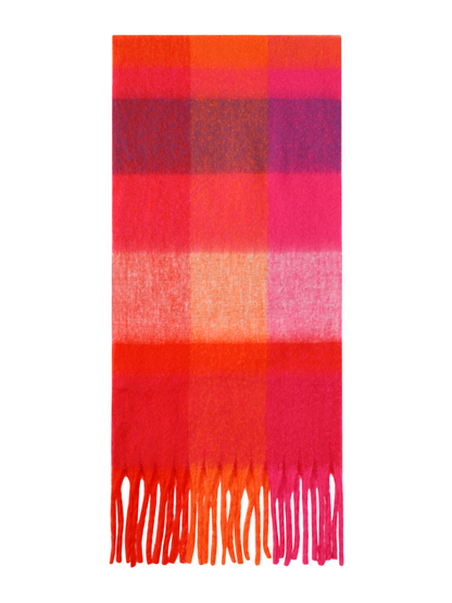 Sunset Pink & Orange Scarf