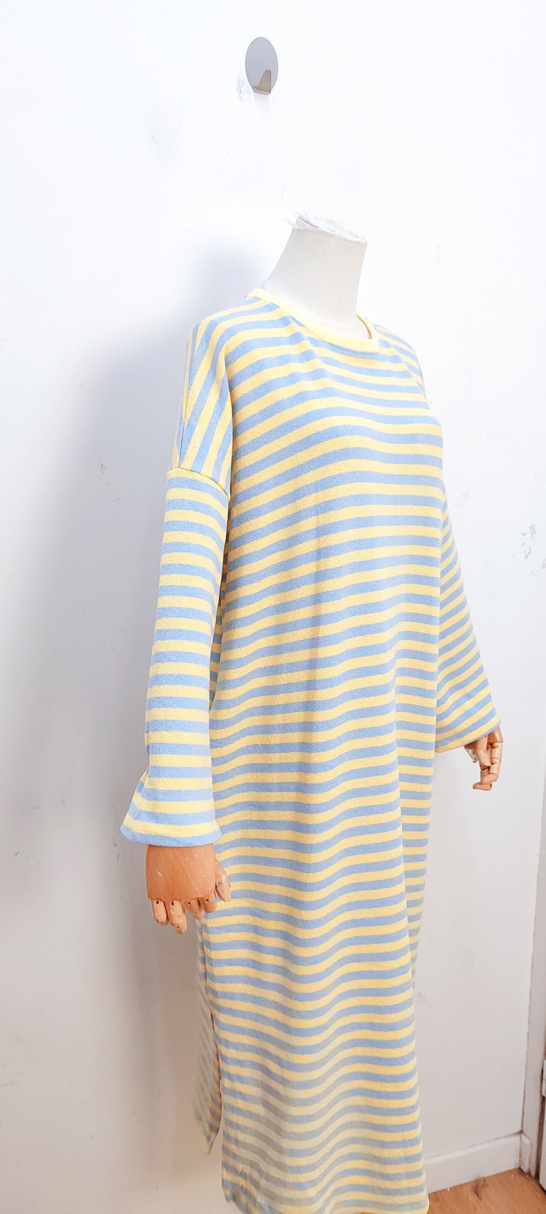 Gestreepte Pocket Jurk