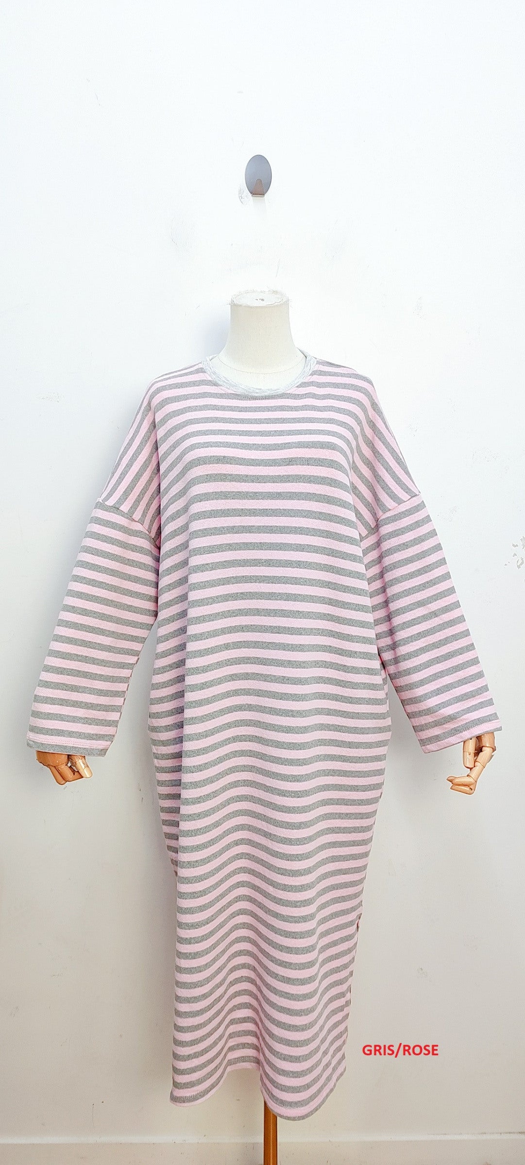 Gestreepte Pocket Jurk