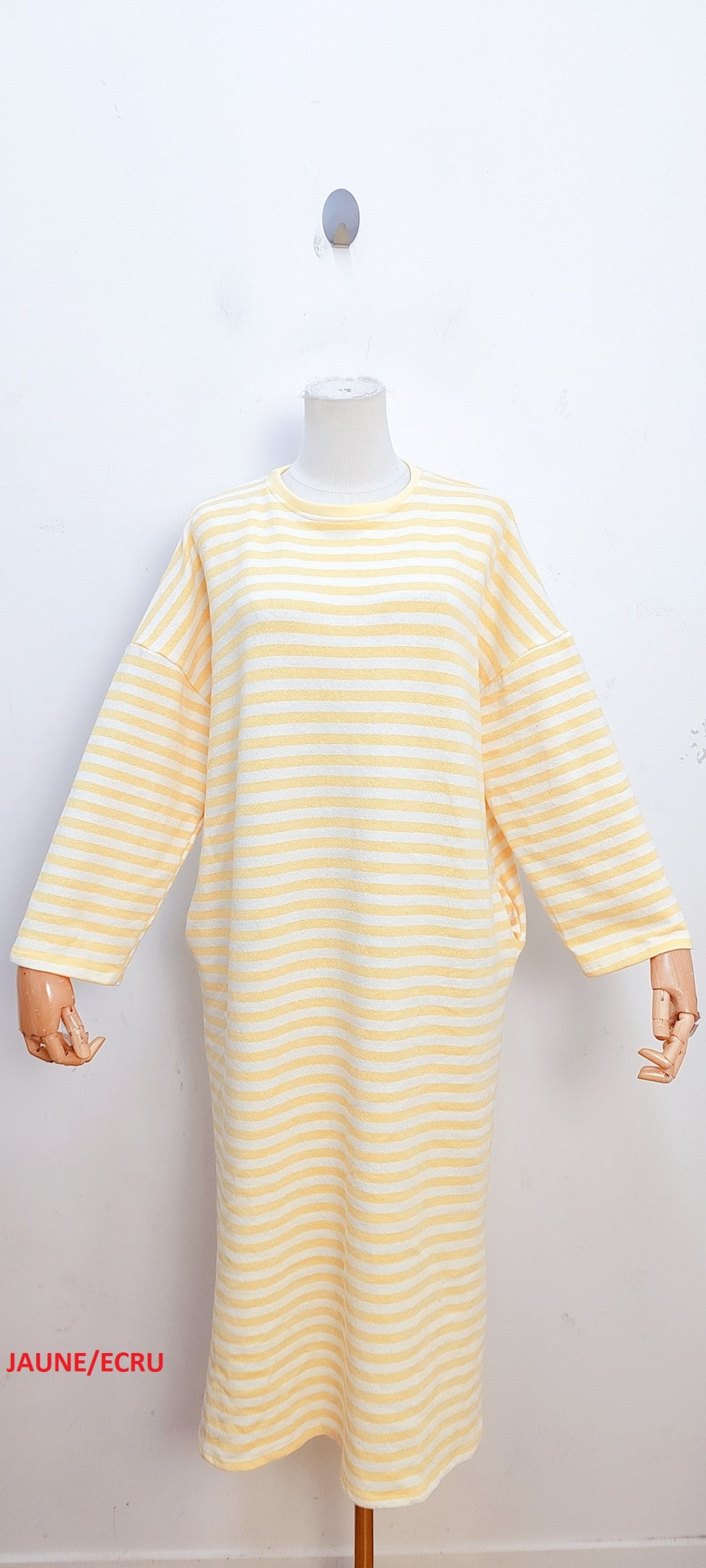 Gestreepte Pocket Jurk