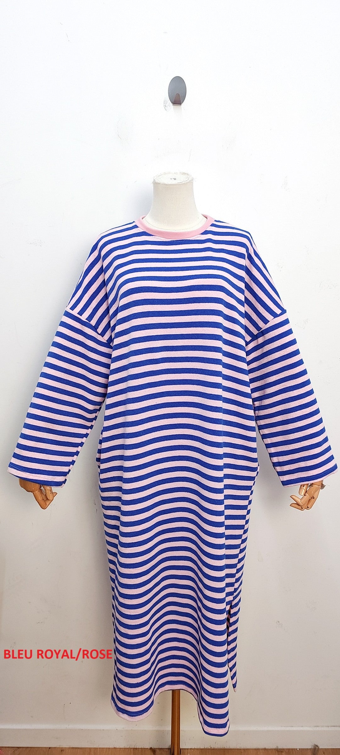 Gestreepte Pocket Jurk